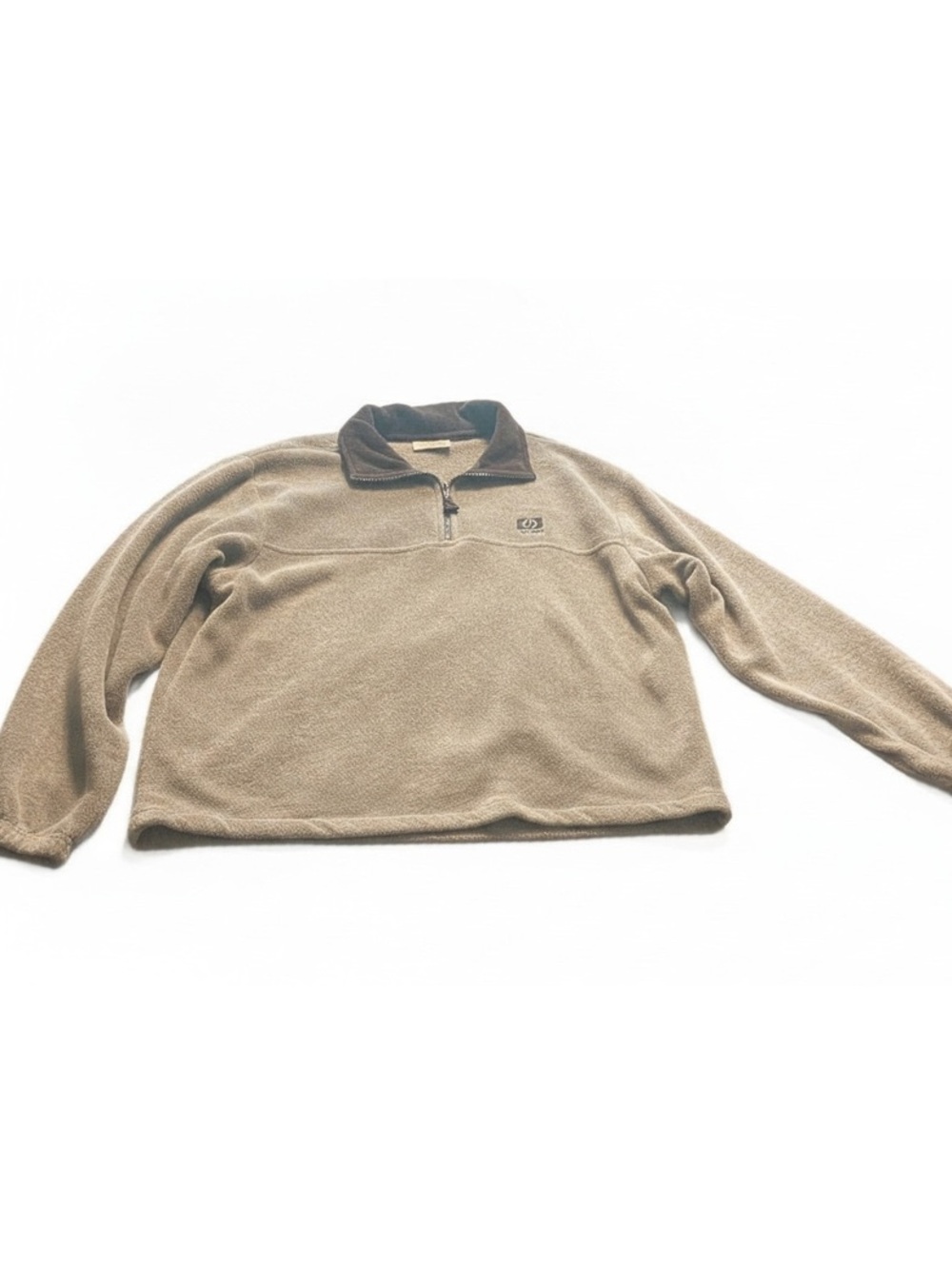 Vintage HP Invent Timberline Colorado 1/4 Zip Fleece Pullover Gray Men’s M
